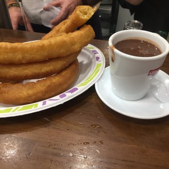 Picatoste - Churros & Hot Chocolate at the counter - Tapas/Small Plates Near Me - Seville, SE