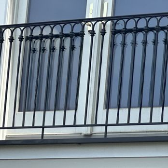 Newman Iron Works - Custom faux balcony rail - Metal Fabricators Near Me - Brielle, New Jersey Newman Iron Works - Custom faux balcony rail - Metal Fabricators Near Me - Brielle, New Jersey