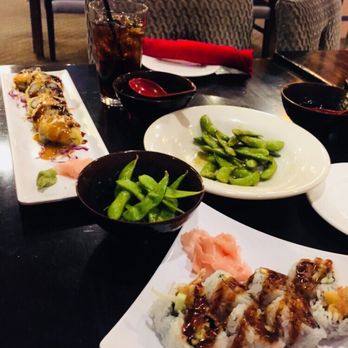 Mr. An's Teppan Steak & Seafood Sushi Bar - Tempura roll and garlic edamame - Sushi Bars Near Me - Tucson, Arizona Mr. An's Teppan Steak & Seafood Sushi Bar - Tempura roll and garlic edamame - Sushi Bars Near Me - Tucson, Arizona