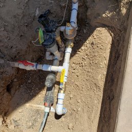New Pressure Regulating Valve Installed New Pressure Regulating Valve Installed