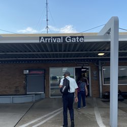North Platte Regional Airport - The only arrival gate there is.