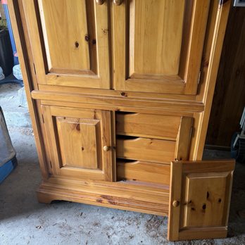 All My Sons Moving & Storage - Movers broke the panel door apart, shattering the wood. - Packing Services Near Me - Savannah, Georgia