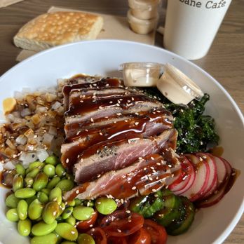 Urbane Cafe - Seasonal Ahi tuna bowl - Sandwiches Near Me - Riverside, California Urbane Cafe - Seasonal Ahi tuna bowl - Sandwiches Near Me - Riverside, California