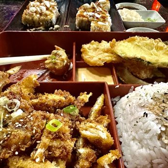 Sushi Day - Best chicken Katsu I've ever had. I ordered the shumai as part of my side dish. It comes with tempura vegetables and white rice. - Sushi Bars Near Me - North Las Vegas, Nevada Sushi Day - Best chicken Katsu I've ever had. I ordered the shumai as part of my side dish. It comes with tempura vegetables and white rice. - Sushi Bars Near Me - North Las Vegas, Nevada