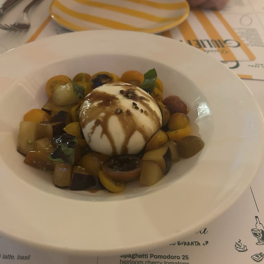 Giulietta - Burrata - Italian Near Me - New York, New York Giulietta - Burrata - Italian Near Me - New York, New York