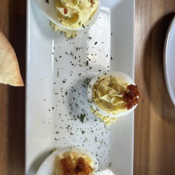 The Proper Restaurant & Bar - Truffle Deviled Eggs - Cocktail Bars Near Me - La Cañada Flintridge, California