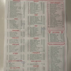 Si Yuang Kitchen - Menu