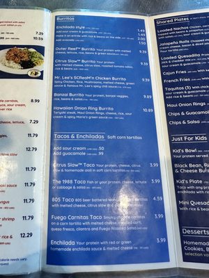 Menu photo 5 Wahoo's Fish Tacos Fresno, CA