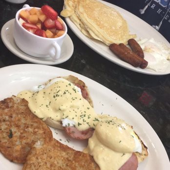 Fisher's Cafe - Boulevard Special Eggs benedict Bowl of Fresh Fruit - Breakfast & Brunch Near Me - Fair Lawn, New Jersey Fisher's Cafe - Boulevard Special Eggs benedict Bowl of Fresh Fruit - Breakfast & Brunch Near Me - Fair Lawn, New Jersey