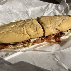 Mr Po-Boy - Sliced hot sausage