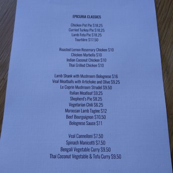 Epicuria - Menu - Caterers Near Me - Ottawa, Ontario