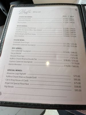 Menu photo 3 Bosfa Italian Restaurant Old Tappan, NJ Menu photo 3 Bosfa Italian Restaurant Old Tappan, NJ