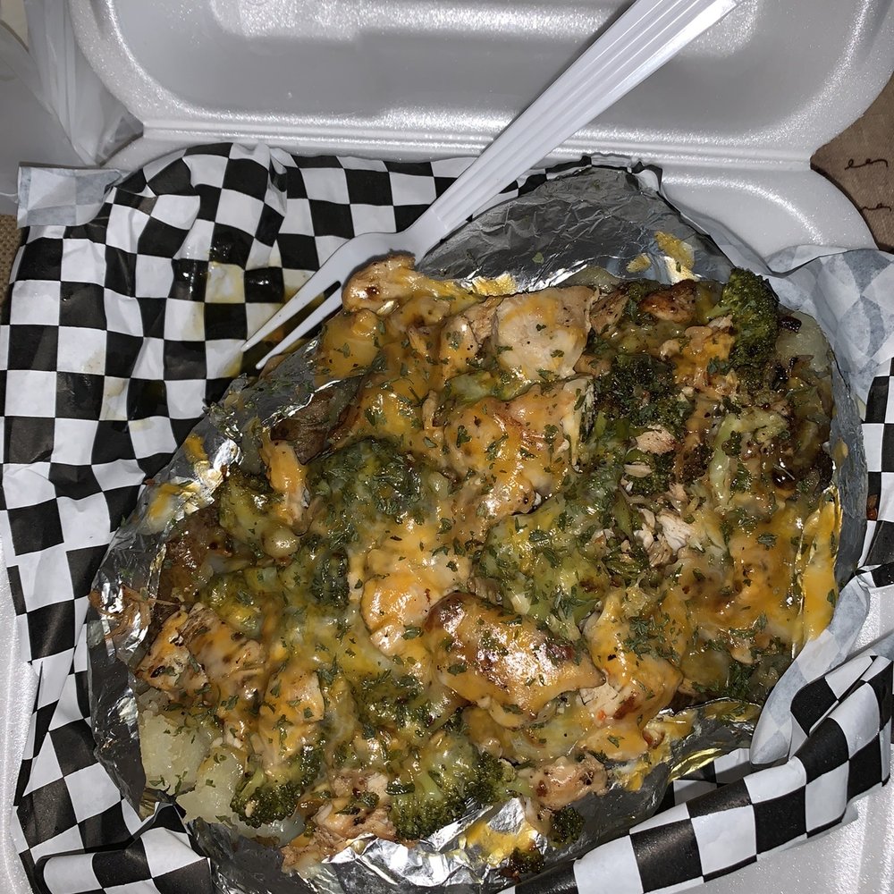 Broccoli and cheese potato Broccoli and cheese potato