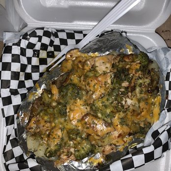 The Sleepy Potato - Broccoli and cheese potato - Chicken Shop Near Me - Atlanta, Georgia