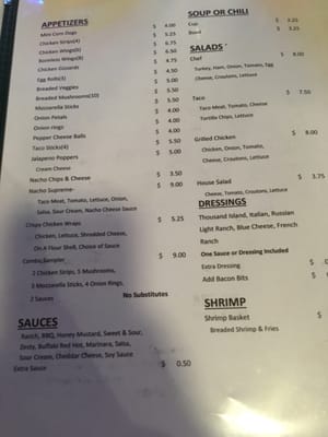 Menu photo 1 Bourbon Street Pizza Bourbon, IN