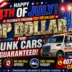 Unlimited Used Auto Parts - Cash for junk cars Orlando Florida