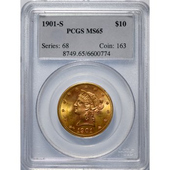 American Gold Exchange - 1901 Liberty $10 Gold PCGS MS-65 - Gold Buyers Near Me - Austin, Texas American Gold Exchange - 1901 Liberty $10 Gold PCGS MS-65 - Gold Buyers Near Me - Austin, Texas