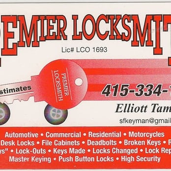 Premiere Locksmith - Trust Elliot at Premier Locksmith to do a great job! - Keys & Locksmiths Near Me Premiere Locksmith - Trust Elliot at Premier Locksmith to do a great job! - Keys & Locksmiths Near Me