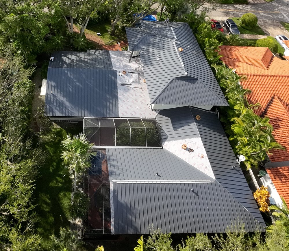 Slide of Coral Gables Metal Roof