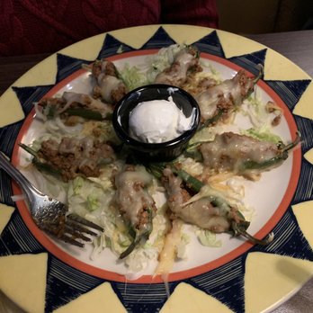 Jose's Blue Sombrero - If you like spicy these are super hot! It's their stuffed jalapeño appetizer. - Mexican Near Me - Wauwatosa, Wisconsin Jose's Blue Sombrero - If you like spicy these are super hot! It's their stuffed jalapeño appetizer. - Mexican Near Me - Wauwatosa, Wisconsin