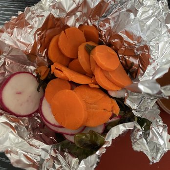 Tacos Sinaloa - Radish, carrots, jalapeño, lime - Food Trucks Near Me - Oakland, California Tacos Sinaloa - Radish, carrots, jalapeño, lime - Food Trucks Near Me - Oakland, California