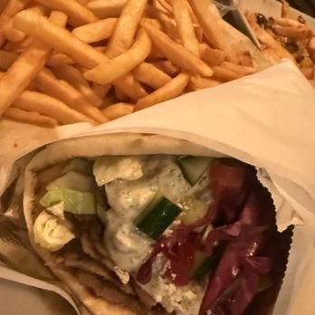 Lemon Zest - Lamb Gyro. Tasty. Needs a little more lamb. - Mediterranean Near Me - Sherman Oaks, California Lemon Zest - Lamb Gyro. Tasty. Needs a little more lamb. - Mediterranean Near Me - Sherman Oaks, California