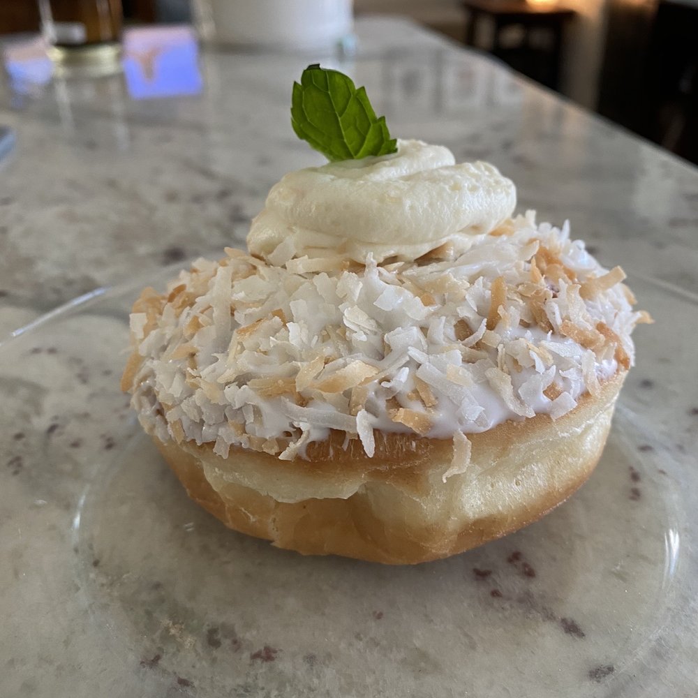 One the new coconut cream donuts One the new coconut cream donuts