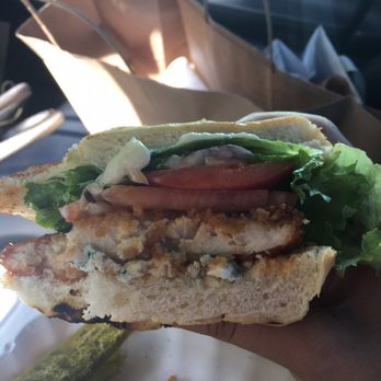 Jacks Urban Eats - Buffalo chicken sandwich TOGO - American Near Me - Roseville, California