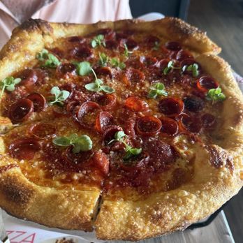 Tralia Pizza - Round 'Roni & Hot Honey - Pizza Near Me - Sarasota, Florida Tralia Pizza - Round 'Roni & Hot Honey - Pizza Near Me - Sarasota, Florida