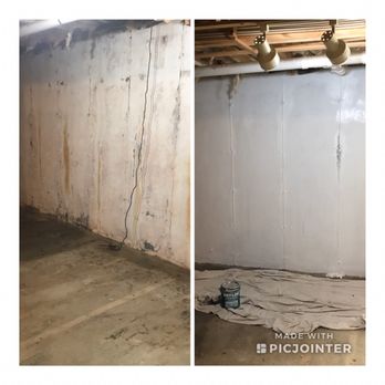 Cape Cod Cleanups - Mold removed basement and coated with concrete sealer - Junk Removal & Hauling Near Me