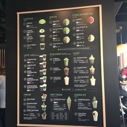 TSUJIRI Japanese Tea House - Menu