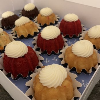 Nothing Bundt Cakes - Box of dozen bundtinis ($22) - Desserts Near Me - Brea, California Nothing Bundt Cakes - Box of dozen bundtinis ($22) - Desserts Near Me - Brea, California