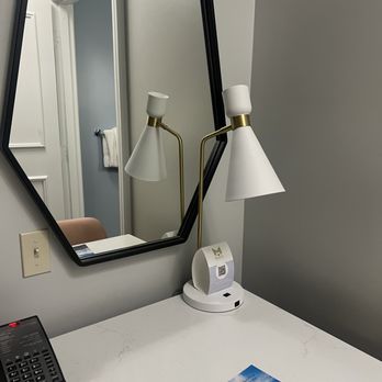 Courtyard by Marriott New Orleans French Quarter/Iberville - desk outside the bathroom. - Hotels Near Me - New Orleans, Louisiana
