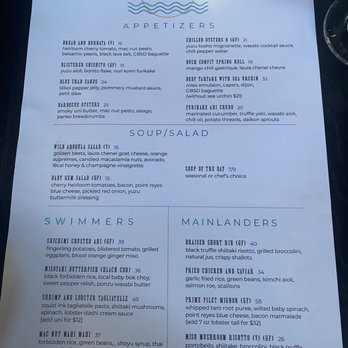 Pono Pacific Kitchen - Menu 10/27/22 - Seafood Near Me - Grover Beach, California