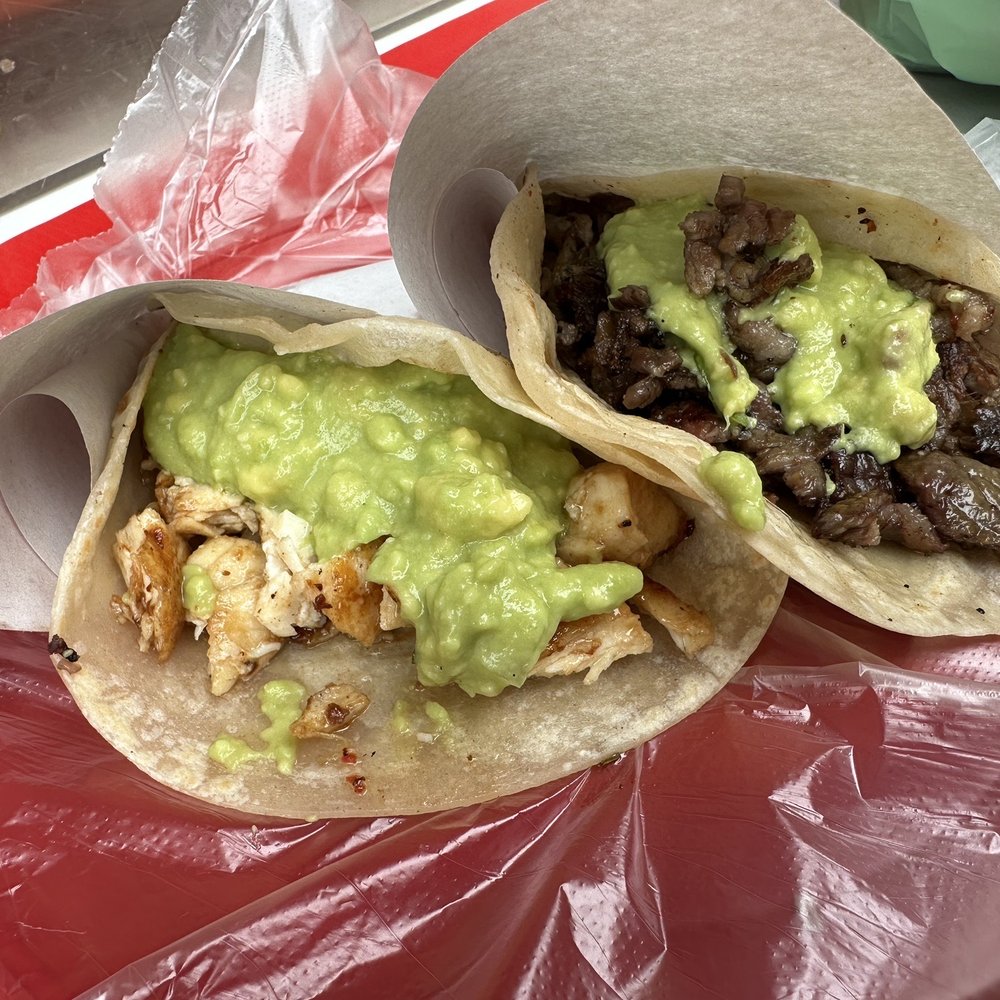 Chicken and Beef tacos Chicken and Beef tacos