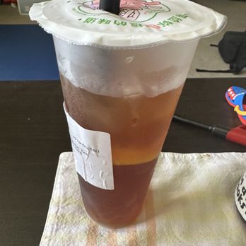 A-Xing Rice Roll - Ice Lemon Tea - Taiwanese Near Me - San Gabriel, California
