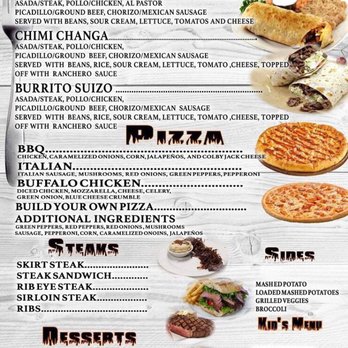 Wild West Grill - Menu - Tex-Mex Near Me - Waukegan, Illinois Wild West Grill - Menu - Tex-Mex Near Me - Waukegan, Illinois