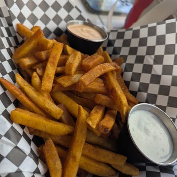 Chick & Hawk - Duck Fat Fries (w/Yogurt Cool Ranch and Comeback Sauce) - Cocktail Bars Near Me - Encinitas, California
