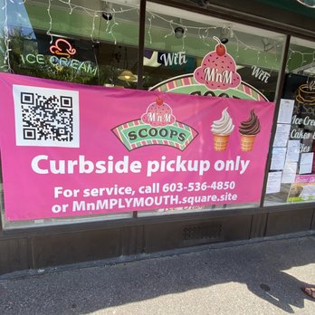 M 'n M Scoops - Covid safe. Call in or online order, from the curb - Ice Cream & Frozen Yogurt Near Me - Plymouth, New Hampshire M 'n M Scoops - Covid safe. Call in or online order, from the curb - Ice Cream & Frozen Yogurt Near Me - Plymouth, New Hampshire