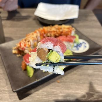Sushi Pro - Tuna salmon roll inside - Japanese Near Me - San Jose, California Sushi Pro - Tuna salmon roll inside - Japanese Near Me - San Jose, California