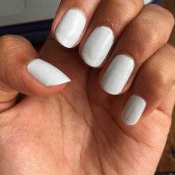 Hot Nails - Slightly uneven and messy cuticle. Shape is good, though. - Nail Salons Near Me - Kailua-Kona, Hawaii Hot Nails - Slightly uneven and messy cuticle. Shape is good, though. - Nail Salons Near Me - Kailua-Kona, Hawaii