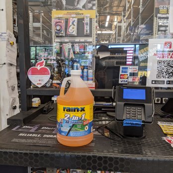 Advance Auto Parts - I purchased this bottle of Rain‑X® 2-in-1 Windshield Washer Fluid for $5.90 after tax. Thanks, Joshua! - Auto Parts & Supplies Near Me - Carrboro, North Carolina
