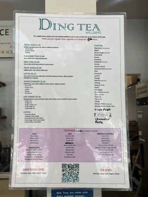 Menu photo 2 Ding Tea Williams Portland, OR Menu photo 2 Ding Tea Williams Portland, OR