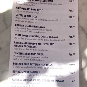El Molino Central - Summer 2022 menu - Mexican Near Me - Sonoma, California El Molino Central - Summer 2022 menu - Mexican Near Me - Sonoma, California