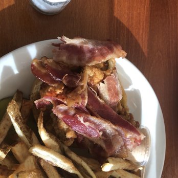 Southgate Grill - Oyster BLT with fries - Salad Near Me - Berlin, Maryland Southgate Grill - Oyster BLT with fries - Salad Near Me - Berlin, Maryland
