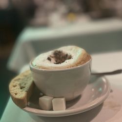 Chez Bacchus - My friend said this was the best cappuccino she's ever had!