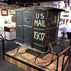 Fort Bedford Museum - U. S. Mail delivery sled of 1907.