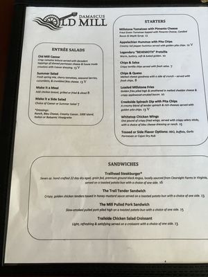 Menu photo 1 Damascus Old Mill Damascus, VA