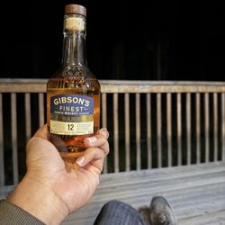 Sunwapta Falls Rocky Mountain Lodge - Whiskey at night