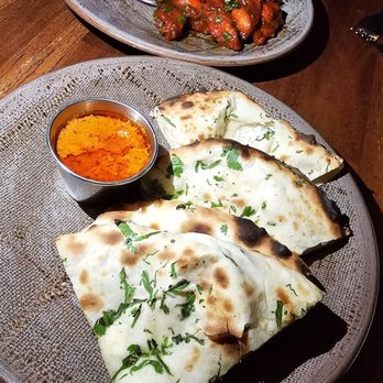 Khan Saab Desi Craft Kitchen - Chicken 65 and goat cheese kulcha my favorite - Pakistani Near Me - Fullerton, California